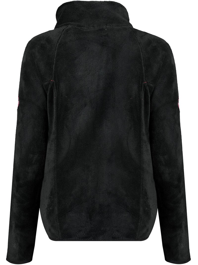 Giacca in pile con zip udilas – canadian peak Nero - Kiabi