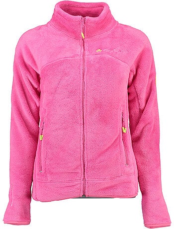 Giacca in pile con zip udilas – canadian peak