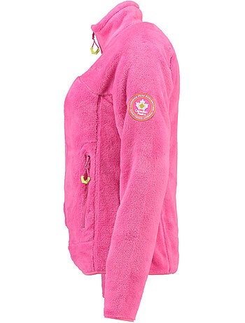 Giacca in pile con zip udilas – canadian peak