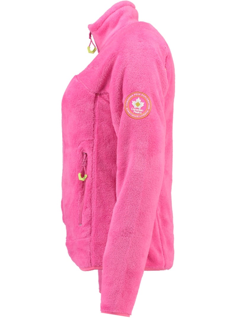 Giacca in pile con zip udilas – canadian peak Rosa fucsia - Kiabi
