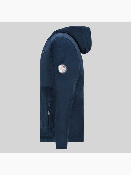 Giacca in pile con zip upload hood – geographical norway - Kiabi
