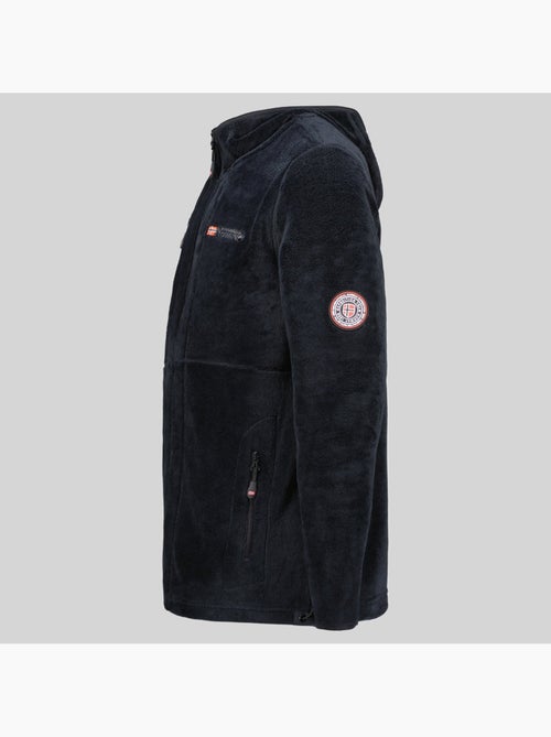 Giacca in pile con zip upload hood – geographical norway - Kiabi Giacca in pile con zip upload hood – geographical norway - Kiabi