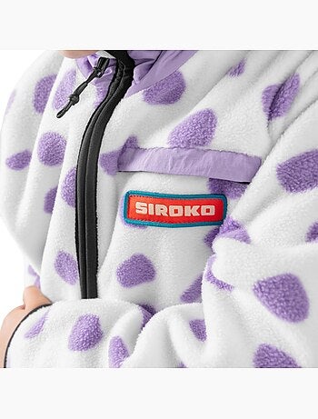 Giacca in pile da bambini sport invernali bambini e bambine popsicle