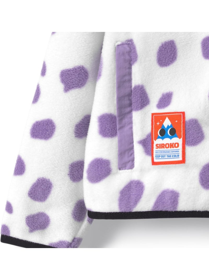 Giacca in pile da bambini sport invernali bambini e bambine popsicle Bianco - Kiabi