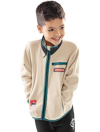 Giacca in pile da bambini sport invernali bambini e bambine spy
