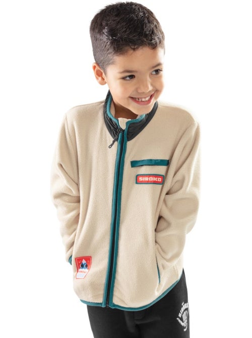 Giacca in pile da bambini sport invernali bambini e bambine spy - Kiabi