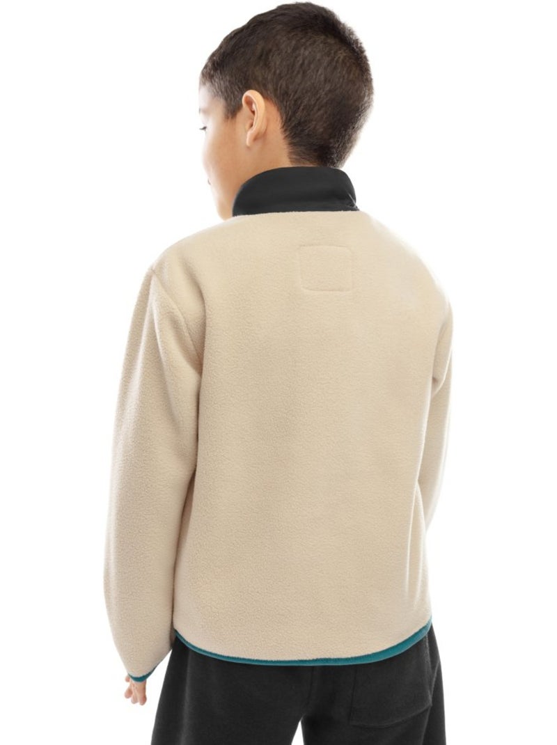 Giacca in pile da bambini sport invernali bambini e bambine spy Beige - Kiabi