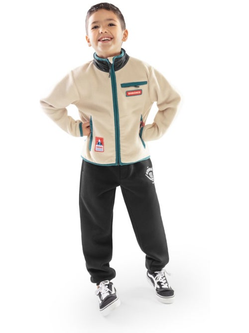 Giacca in pile da bambini sport invernali bambini e bambine spy - Kiabi