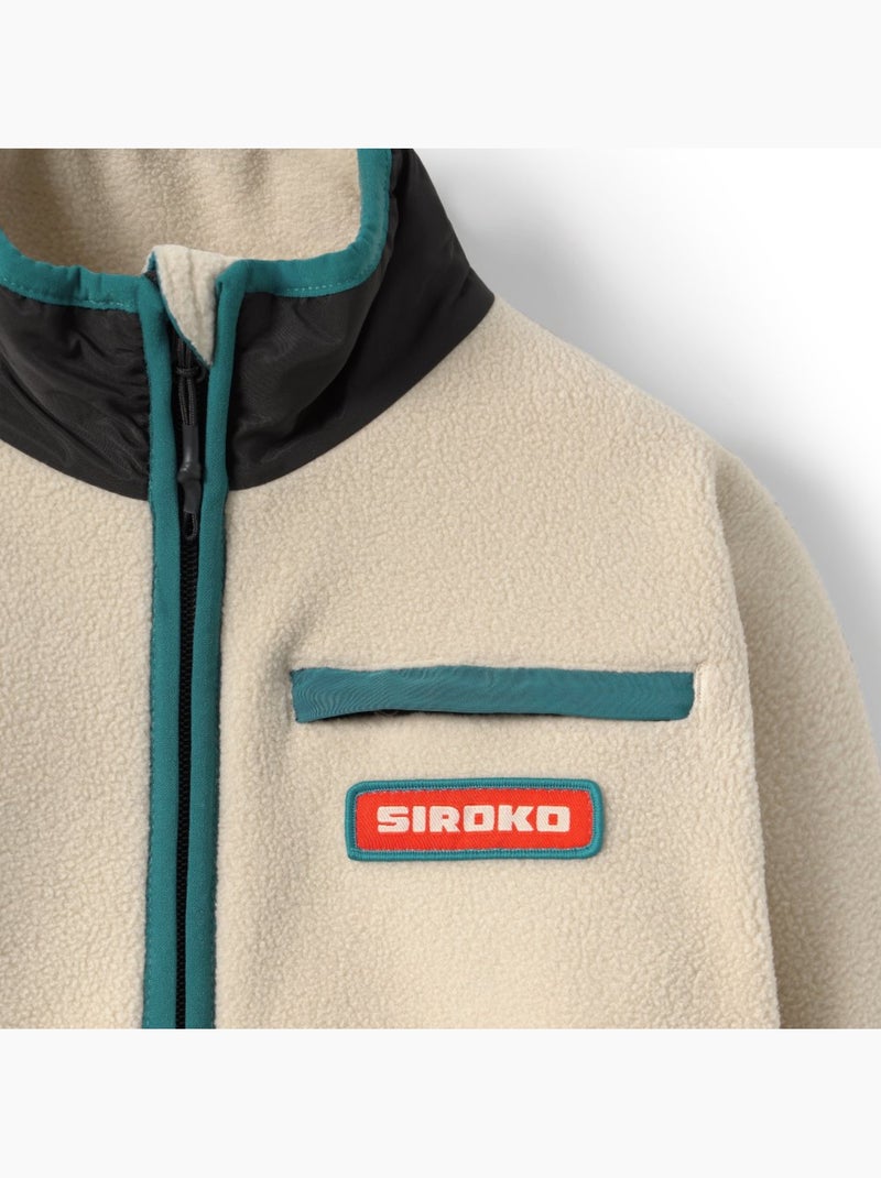Giacca in pile da bambini sport invernali bambini e bambine spy Beige - Kiabi