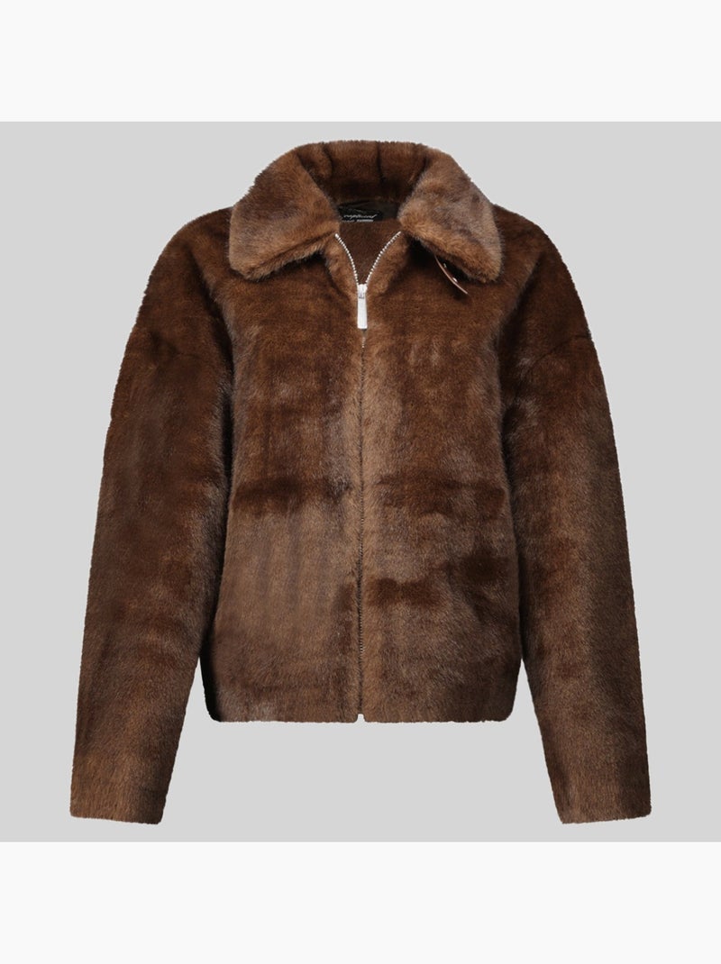 Giacca in pile donica – geographical norway Marrone - Kiabi