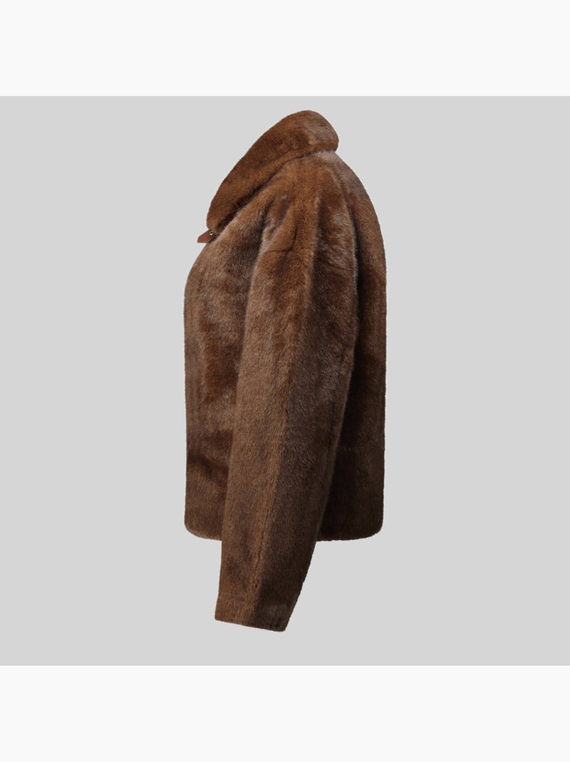 Giacca in pile donica – geographical norway Marrone - Kiabi