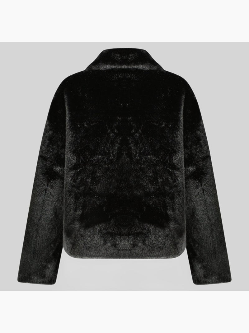 Giacca in pile donica – geographical norway Nero - Kiabi