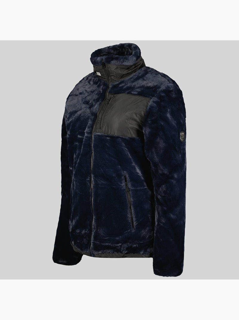 Giacca in pile dorothee – geographical norway Blu marino - Kiabi