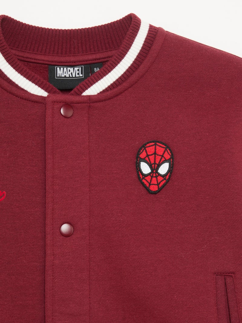 Giacca in pile 'Marvel' 'Spider-Man' Rosso - Kiabi