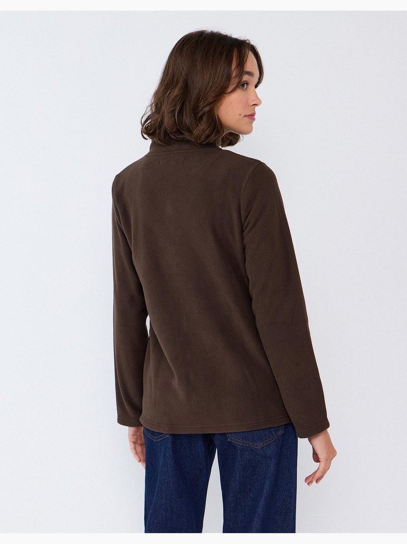 Giacca in pile, mo fashion Marrone - Kiabi