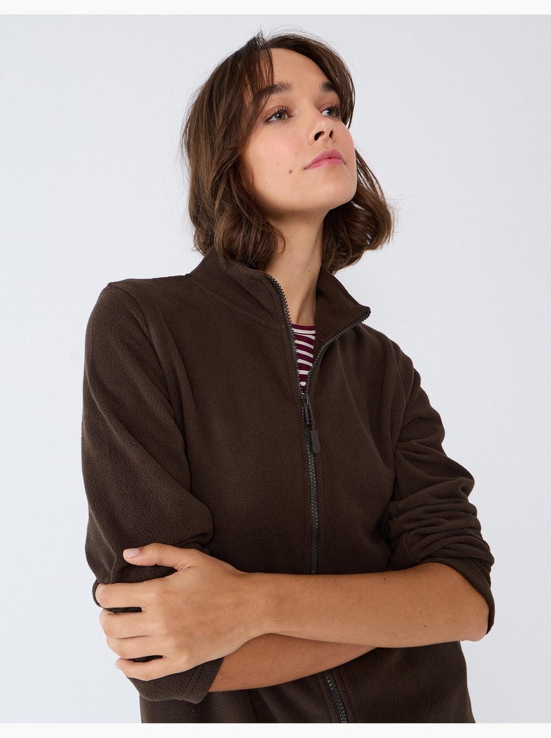 Giacca in pile, mo fashion Marrone - Kiabi