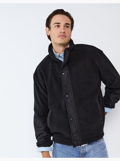 Giacca in pile, mo fashion - Kiabi Giacca in pile, mo fashion - Kiabi