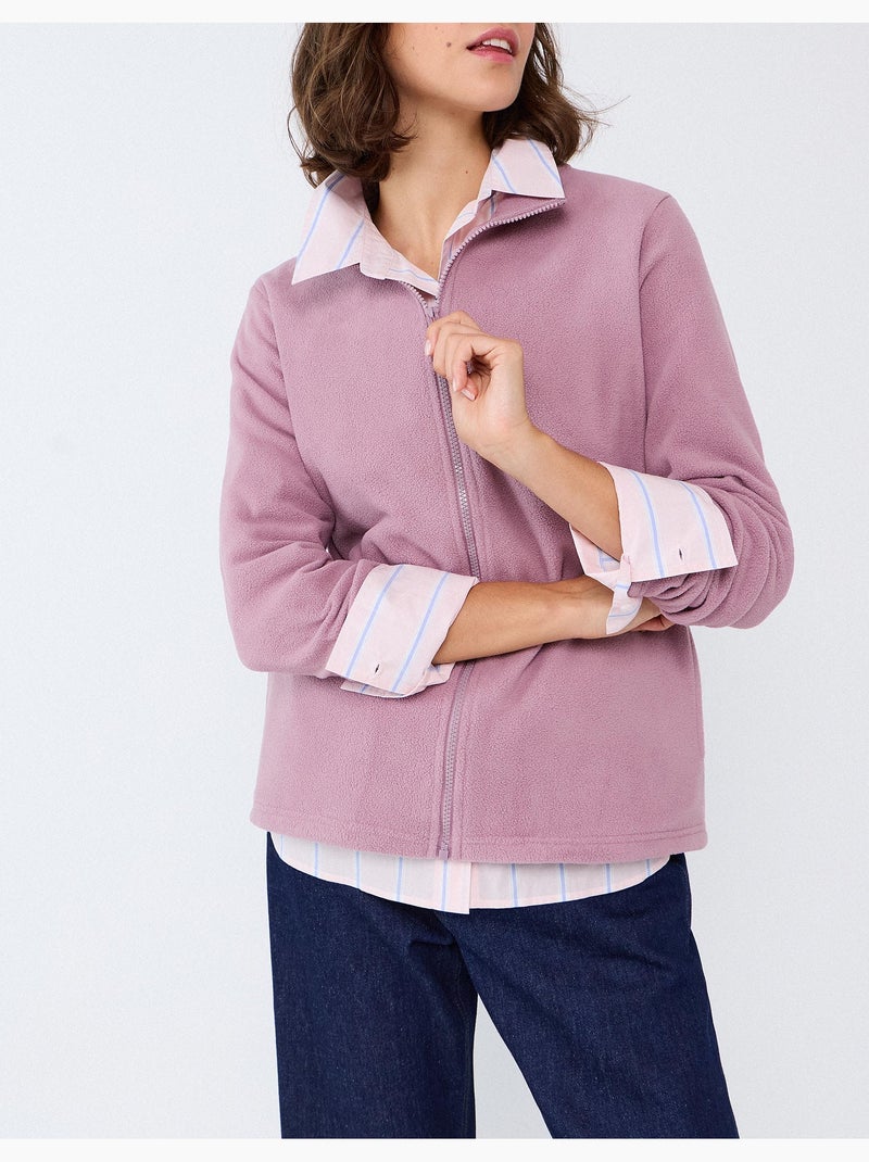 Giacca in pile, mo fashion Viola - Kiabi
