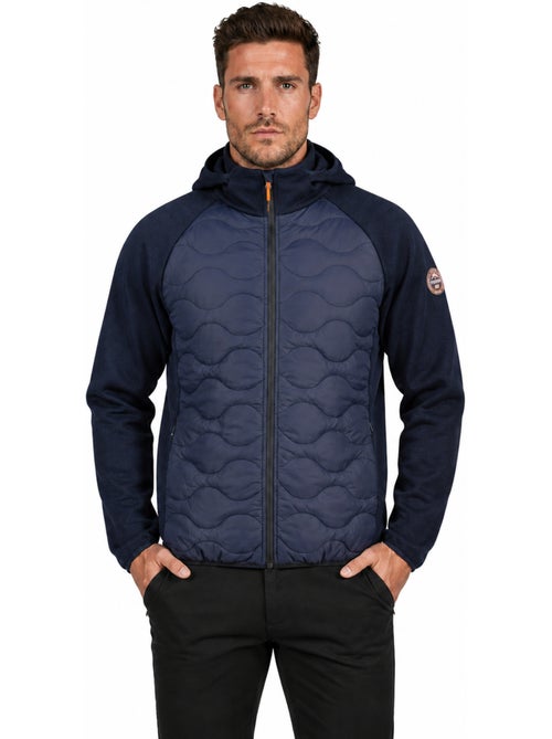 Giacca in pile pesante bimateriale con cappuccio tenessoeak – canadian peak - Kiabi Giacca in pile pesante bimateriale con cappuccio tenessoeak – canadian peak - Kiabi