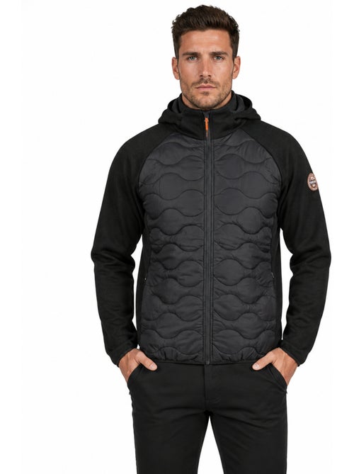Giacca in pile pesante bimateriale con cappuccio tenessoeak – canadian peak - Kiabi Giacca in pile pesante bimateriale con cappuccio tenessoeak – canadian peak - Kiabi