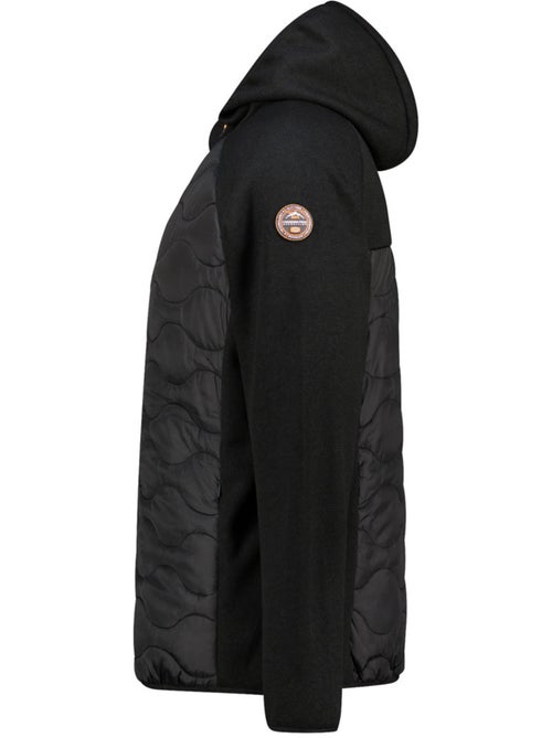 Giacca in pile pesante bimateriale con cappuccio tenessoeak – canadian peak - Kiabi Giacca in pile pesante bimateriale con cappuccio tenessoeak – canadian peak - Kiabi