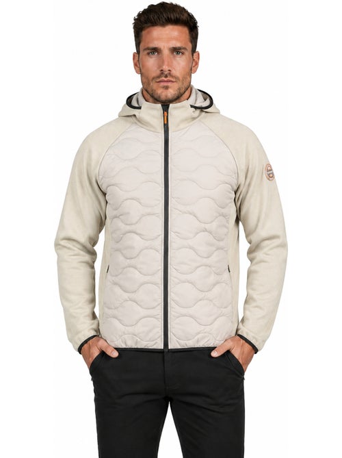 Giacca in pile pesante bimateriale con cappuccio tenessoeak – canadian peak - Kiabi Giacca in pile pesante bimateriale con cappuccio tenessoeak – canadian peak - Kiabi