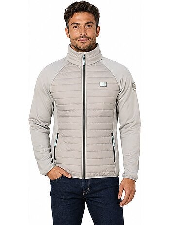 Giacca in pile pesante bimateriale touroeak – canadian peak