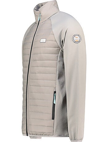 Giacca in pile pesante bimateriale touroeak – canadian peak