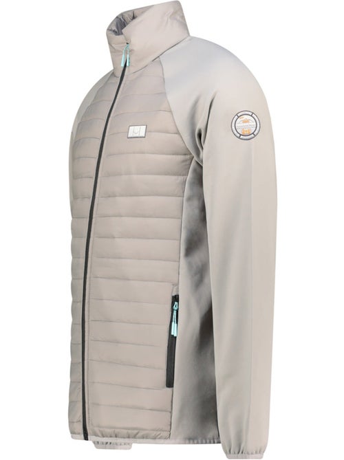 Giacca in pile pesante bimateriale touroeak – canadian peak - Kiabi