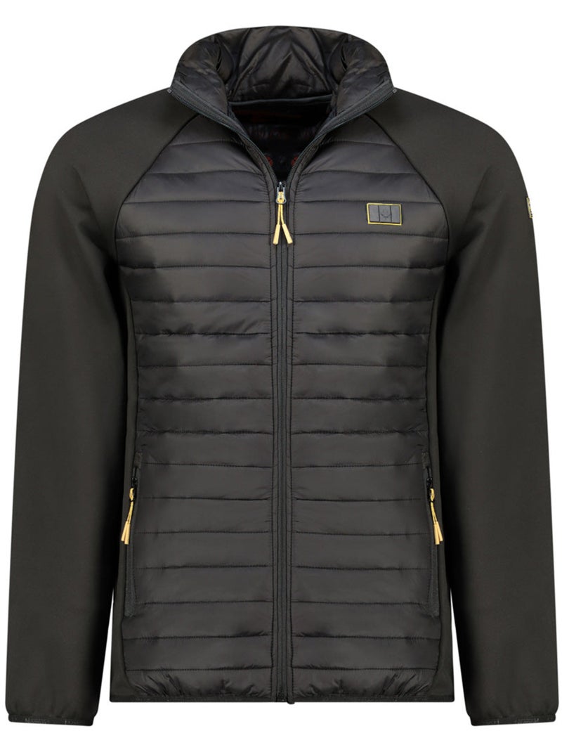 Giacca in pile pesante bimateriale touroeak – canadian peak Nero - Kiabi