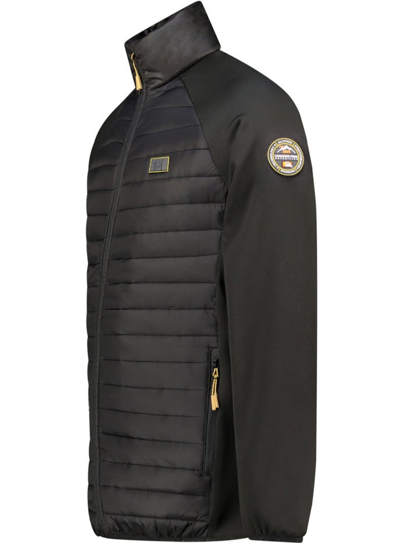 Giacca in pile pesante bimateriale touroeak – canadian peak Nero - Kiabi