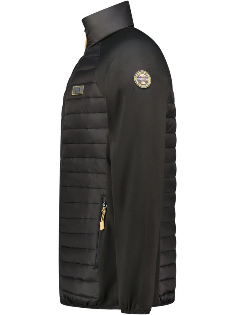 Giacca in pile pesante bimateriale touroeak – canadian peak Nero - Kiabi