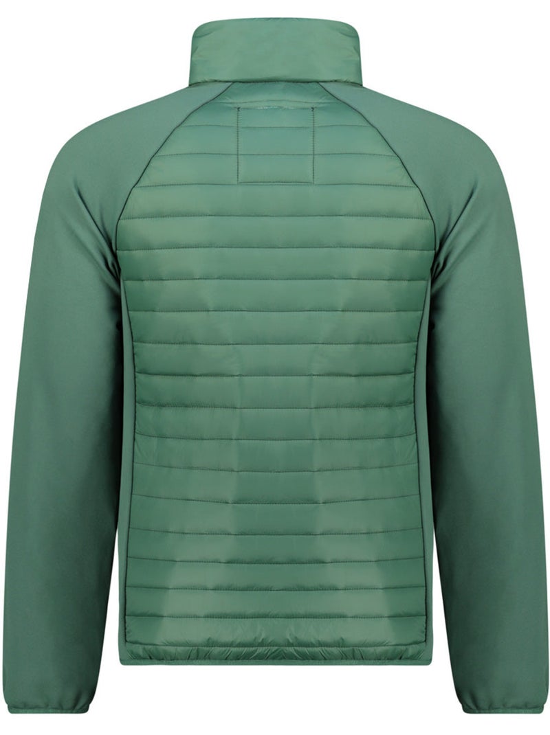 Giacca in pile pesante bimateriale touroeak – canadian peak Verde scuro - Kiabi