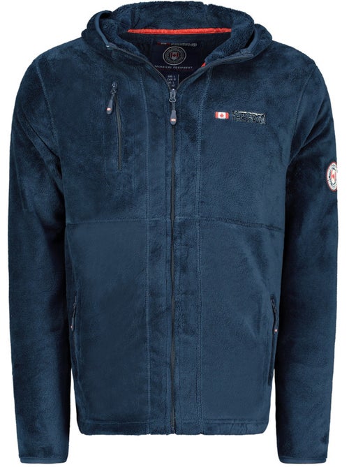 Giacca in pile pesante con cappuccio uploadeak – canadian peak - Kiabi