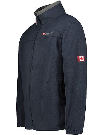 Giacca in pile pesante con zip ultona – canadian peak