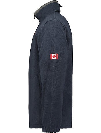 Giacca in pile pesante con zip ultona – canadian peak