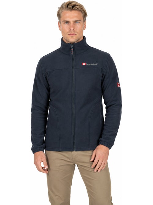 Giacca in pile pesante con zip ultona – canadian peak - Kiabi Giacca in pile pesante con zip ultona – canadian peak - Kiabi
