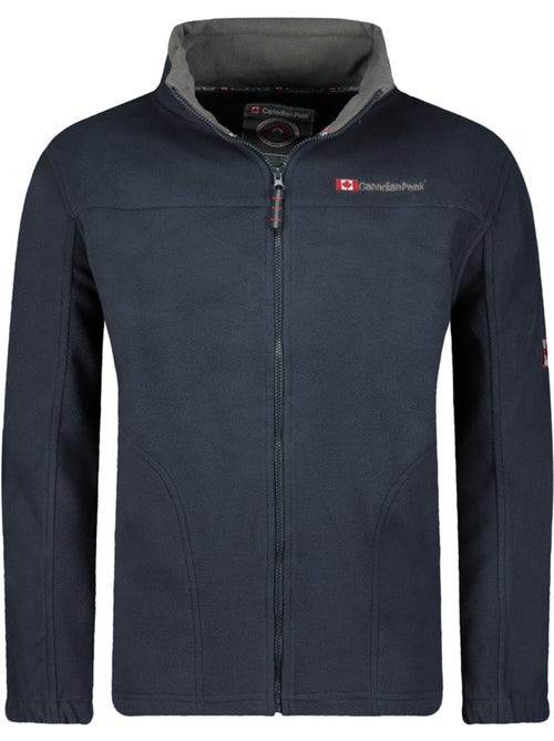 Giacca in pile pesante con zip ultona – canadian peak - Kiabi Giacca in pile pesante con zip ultona – canadian peak - Kiabi