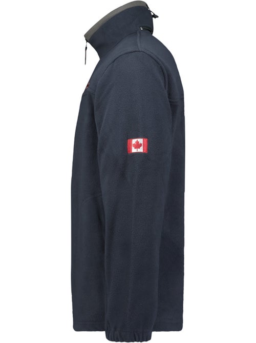 Giacca in pile pesante con zip ultona – canadian peak - Kiabi Giacca in pile pesante con zip ultona – canadian peak - Kiabi
