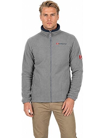 Giacca in pile pesante con zip ultona – canadian peak