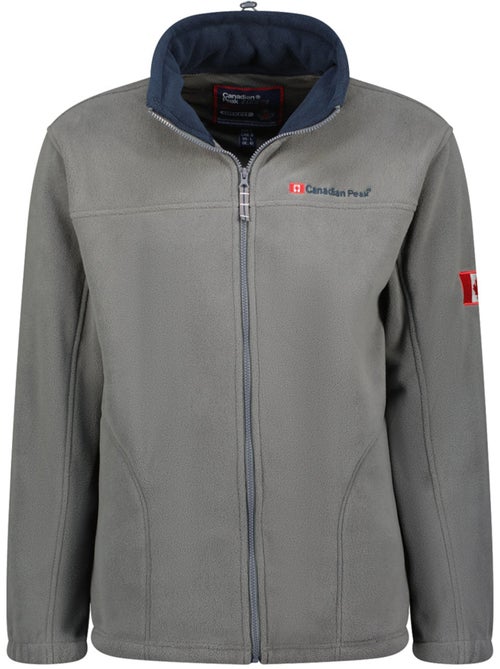 Giacca in pile pesante con zip ultona – canadian peak - Kiabi