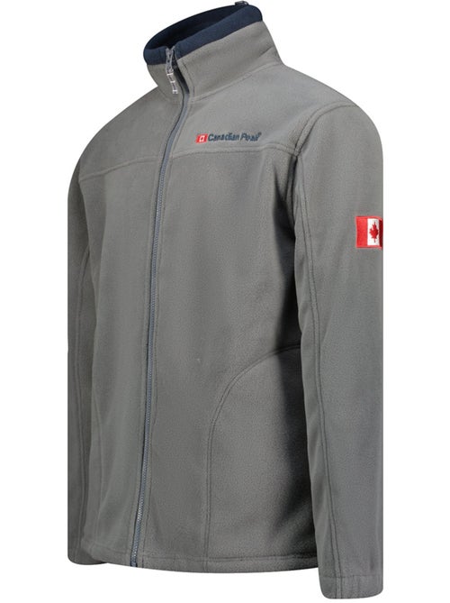 Giacca in pile pesante con zip ultona – canadian peak - Kiabi