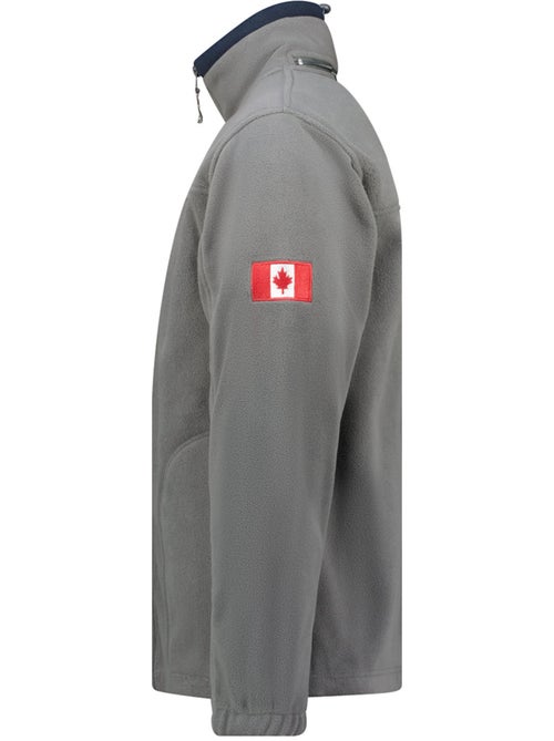 Giacca in pile pesante con zip ultona – canadian peak - Kiabi