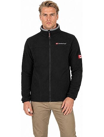 Giacca in pile pesante con zip ultona – canadian peak