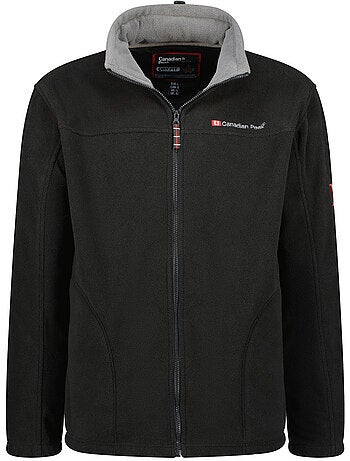 Giacca in pile pesante con zip ultona – canadian peak