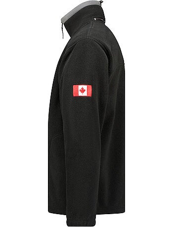 Giacca in pile pesante con zip ultona – canadian peak