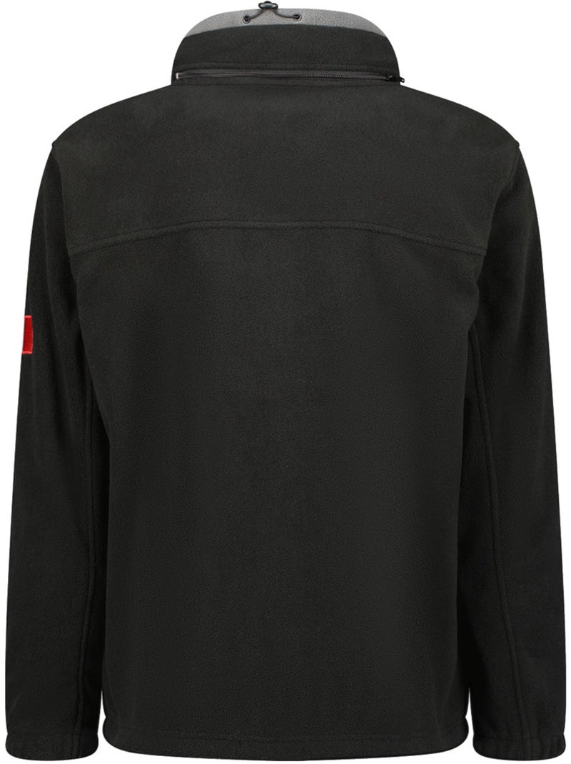 Giacca in pile pesante con zip ultona – canadian peak Nero - Kiabi