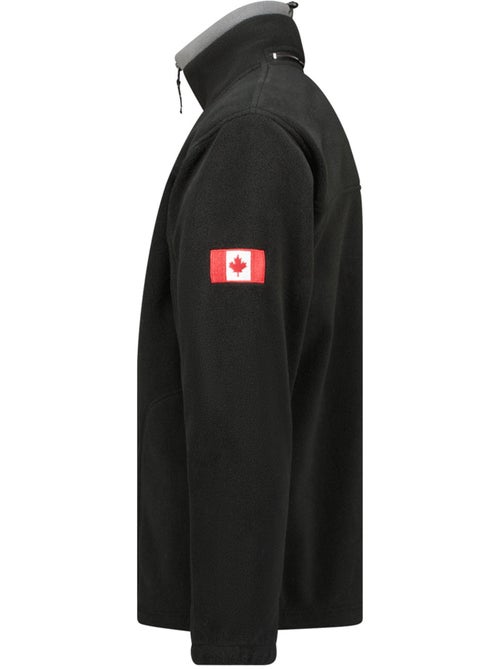 Giacca in pile pesante con zip ultona – canadian peak - Kiabi Giacca in pile pesante con zip ultona – canadian peak - Kiabi