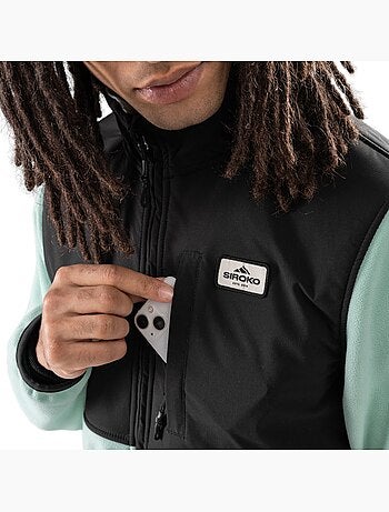 Giacca in pile ripstop uomo sport invernali uomo stoos
