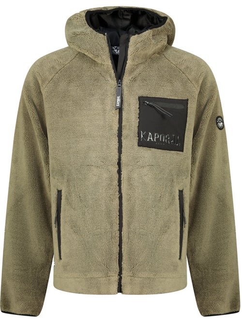 Giacca in pile sherpa con cappuccio udaforaf – kaporal - Kiabi